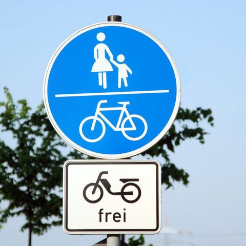 Radwege nur für Radfahrer