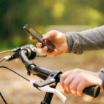 Handy auf Fahrrad nutzen