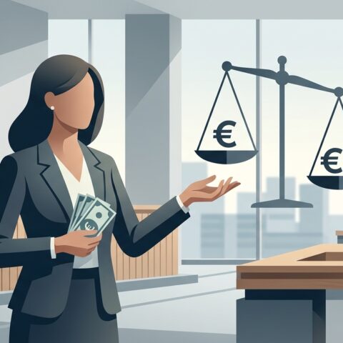 Equal-Pay-Klage vor dem LAG-(KI-generiertes Bild)